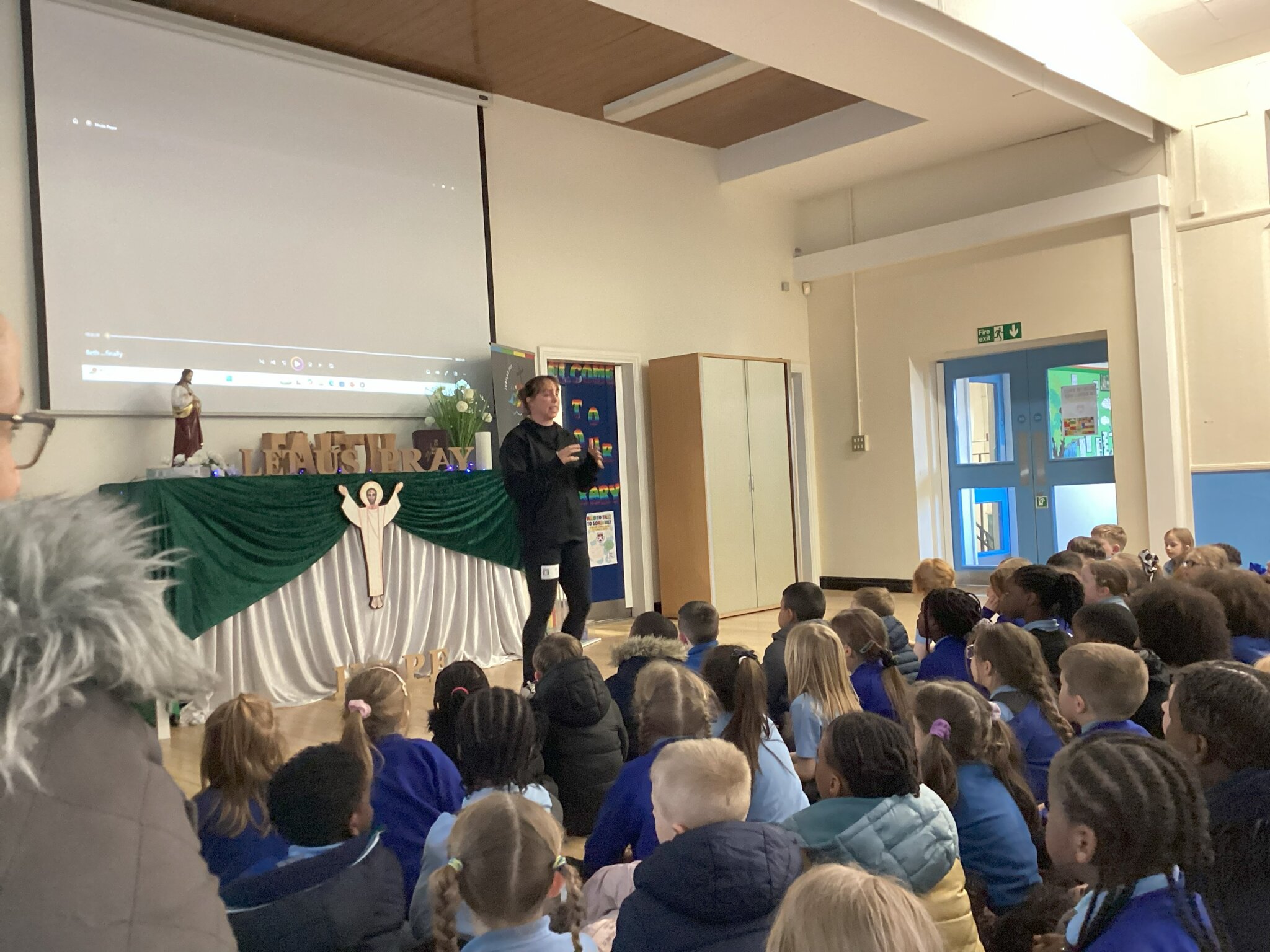 Image of Beth Tweddle Visit